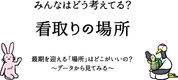 看取りの場所